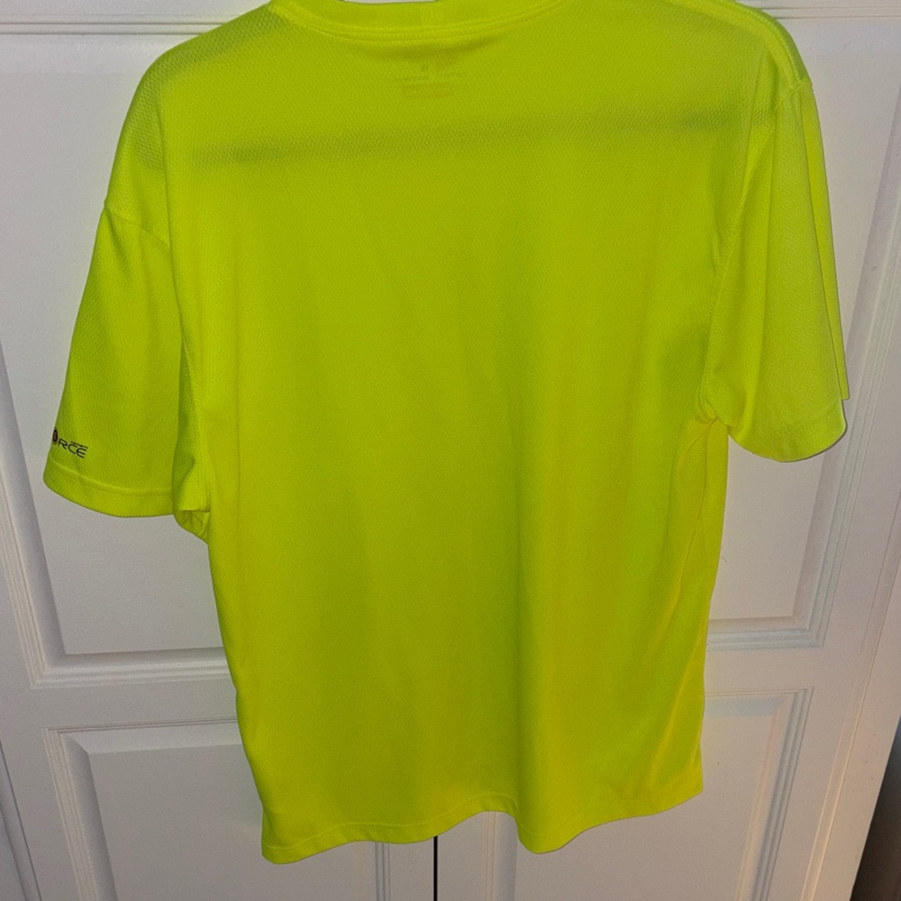 Carhartt Men’s Hi-Vis Neon Yellow Short Sleeve Pocket Tee - Picture 5 of 5